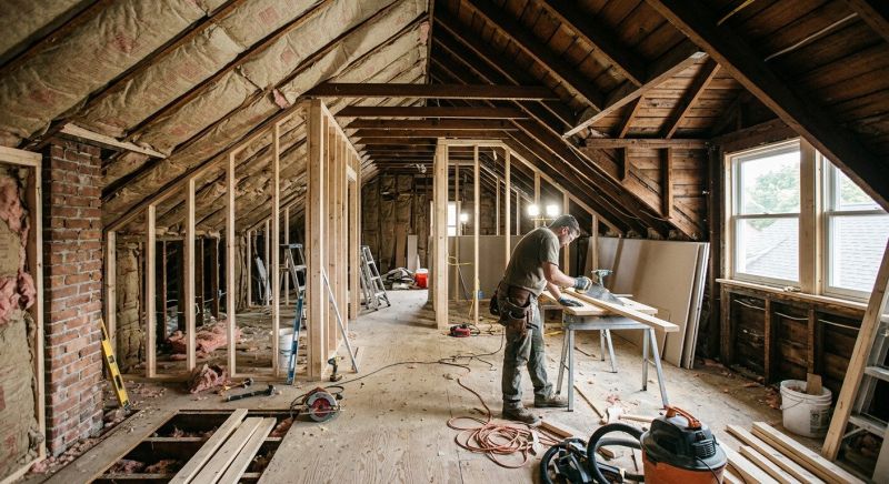 Attic Conversion Service in Conroe, TX