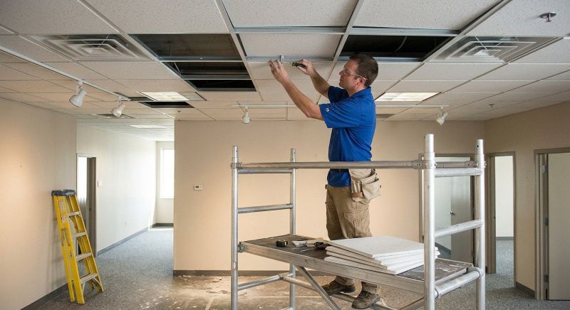 Ceiling Panel Repair in Arvada, CO