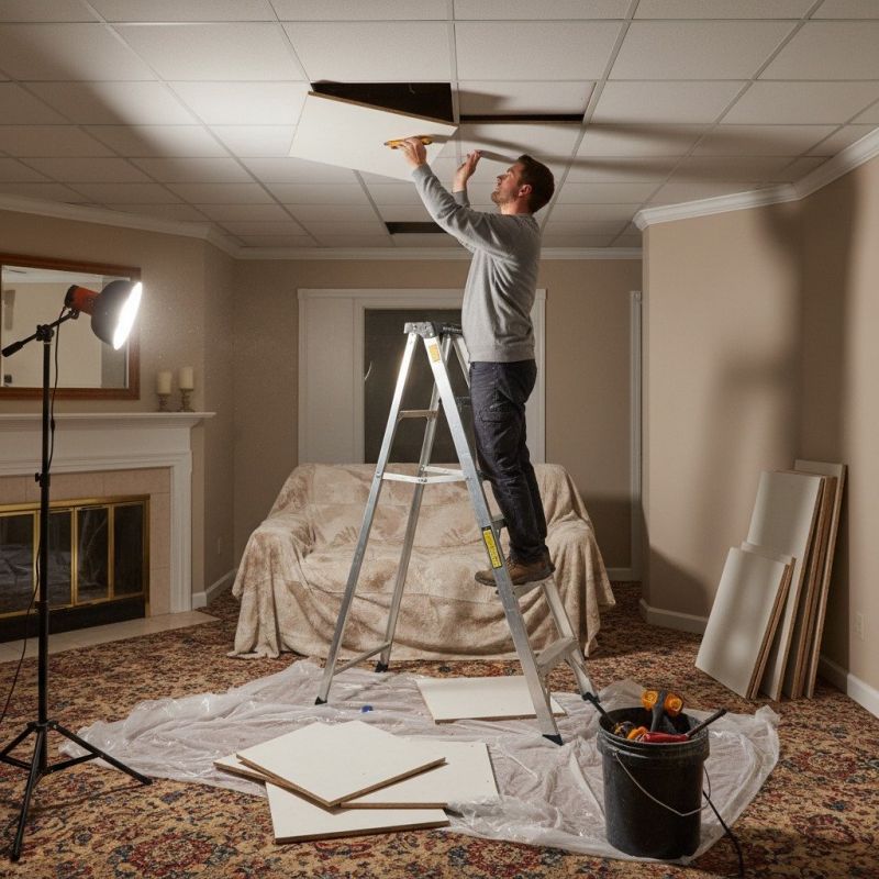 Ceiling Tiles Repair in Arvada, CO