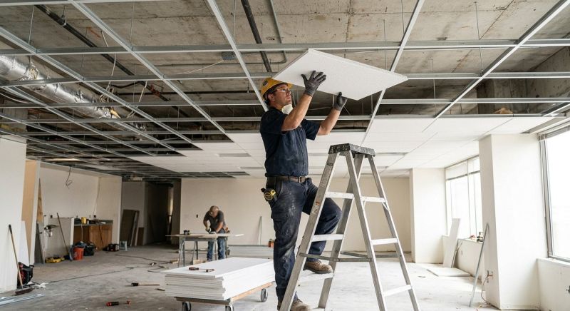 Drop Ceiling Installation in Arvada, CO