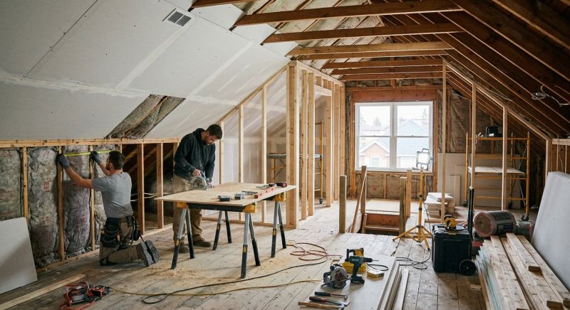 Garage Attic Remodeling in Conroe, TX