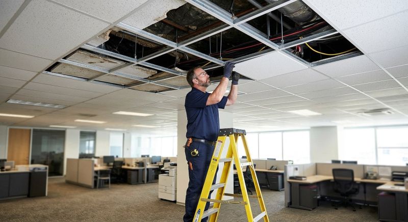 Grid Ceiling Repair in Longmont, CO