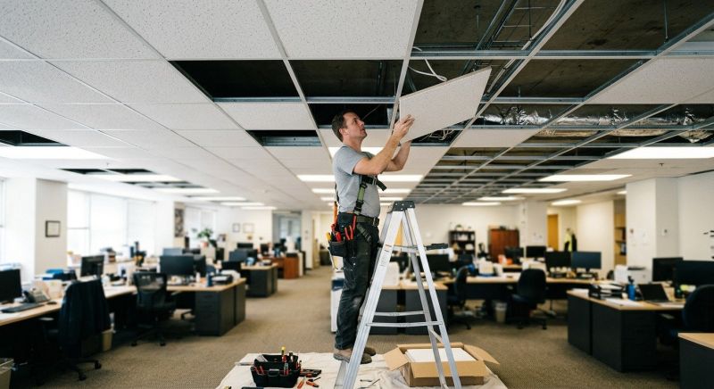 Suspended Ceiling Repair in Saint Augustine, FL