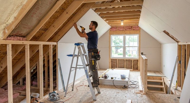 Attic Expansion in Conroe, TX