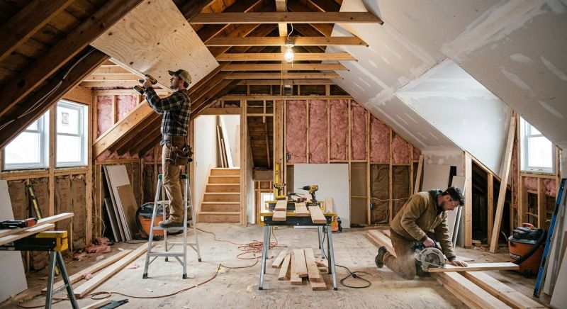 Attic Expansion in Alpharetta, GA