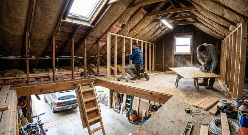 Attic Remodeling Service in Alpharetta, GA