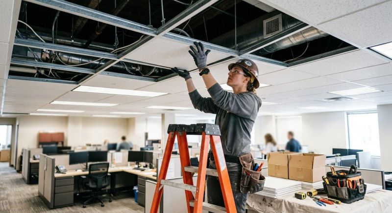 Ceiling Panel Repair in Boulder, CO