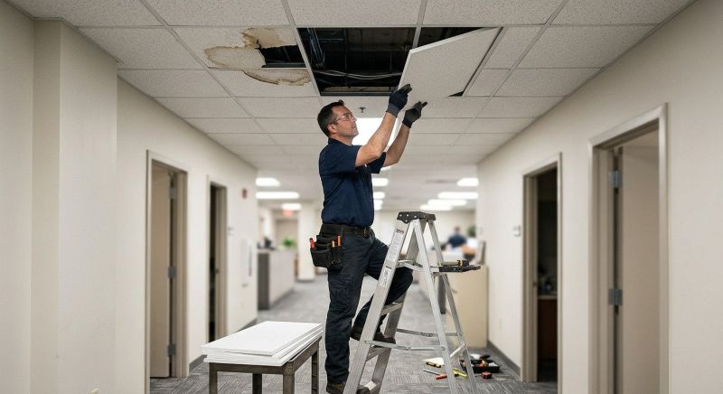 Ceiling Panel Repair in Arvada, CO