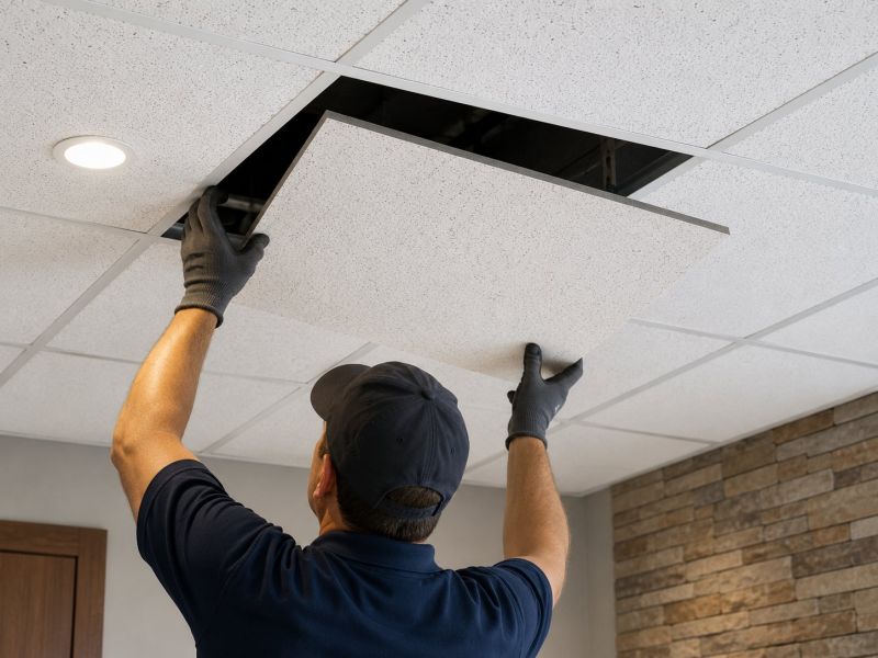 Ceiling Tiles Repair in Boulder, CO