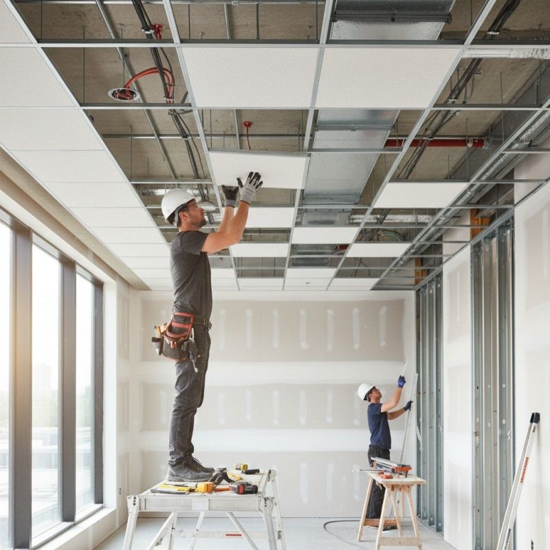 Tbar Ceiling Installation