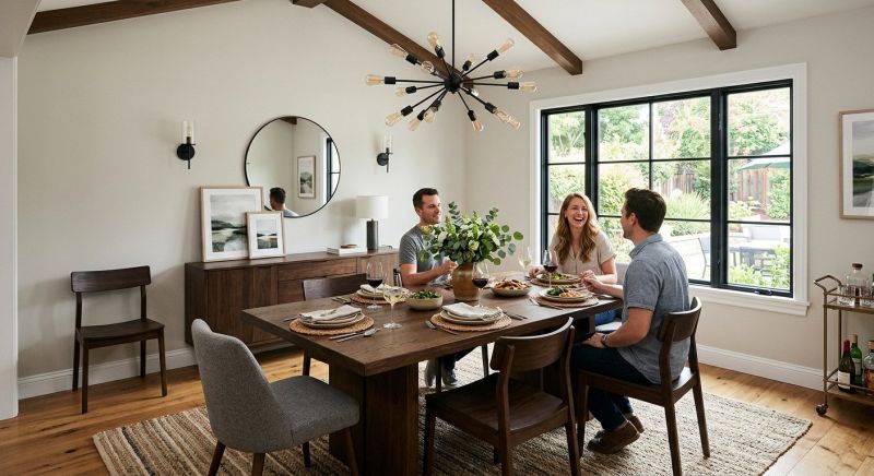 Dining Room Renovation in Conroe, TX