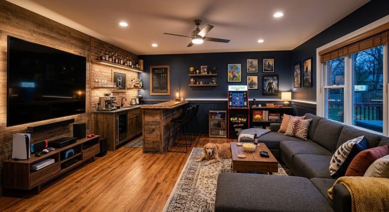 Game Room Remodeling in Alpharetta, GA
