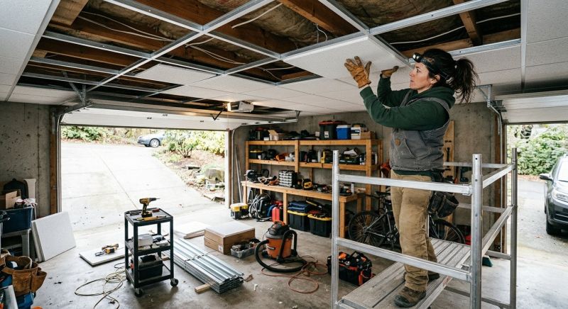 Grid Ceiling Installation in Longmont, CO