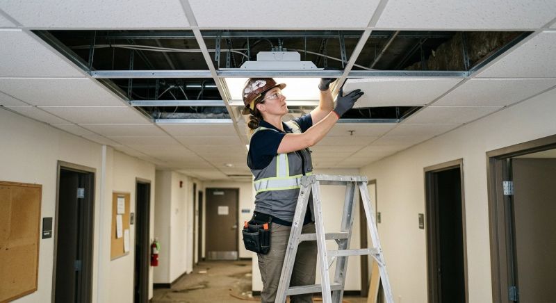 Grid Ceiling Repair in Longmont, CO