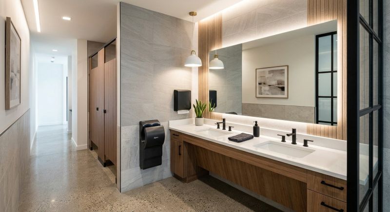 Office Bathroom Renovation in Charleston, SC