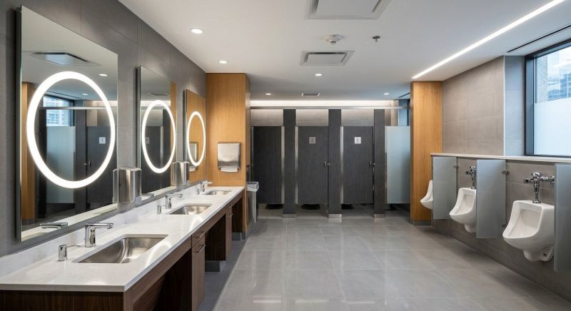 Office Restroom Renovation in North Charleston, SC