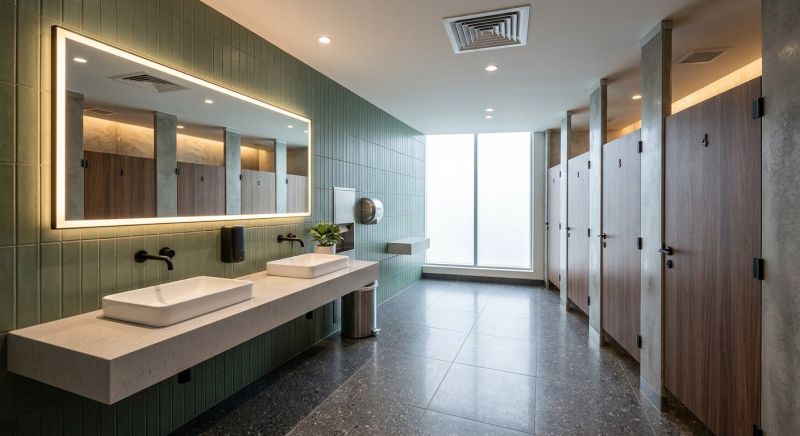 Office Restroom Renovation in Littleton, CO