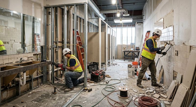 Restroom Renovation in North Charleston, SC