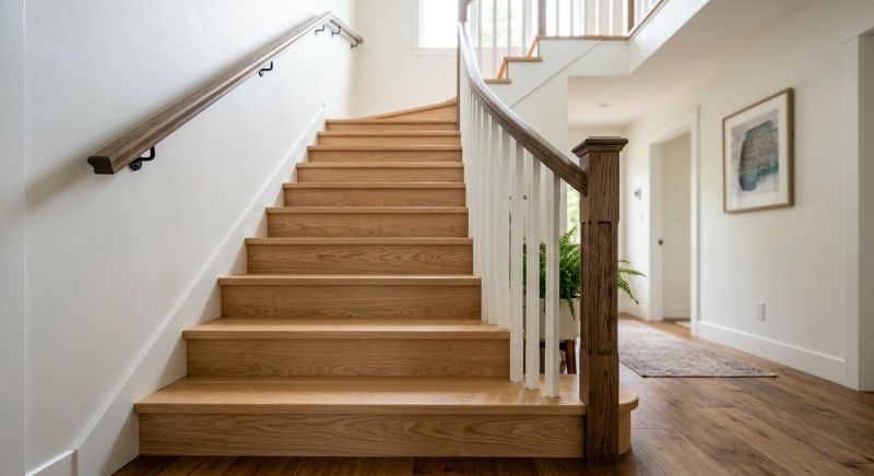 Stairwell Renovation in Conroe, TX