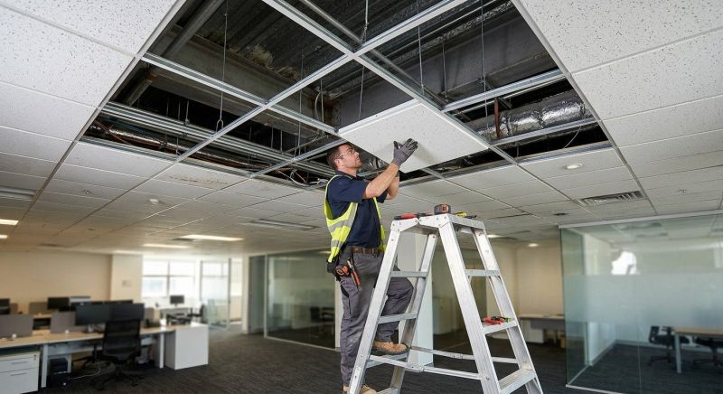 Suspended Ceiling Repair in Longmont, CO