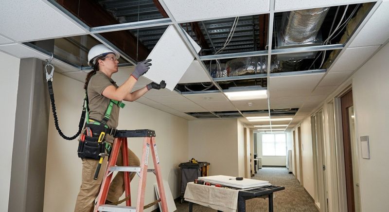 Suspended Ceiling Repair in Arvada, CO