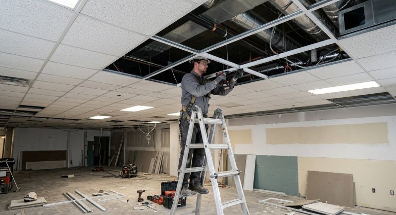 Suspended Ceiling Repair in Saint Augustine, FL
