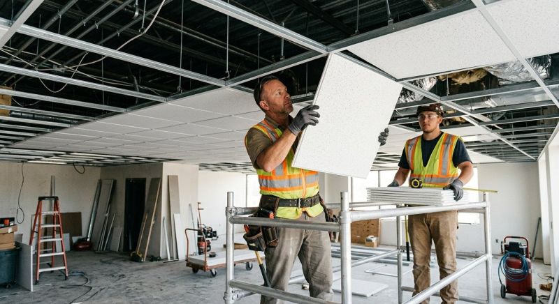 Tile Ceiling Installation in Longmont, CO